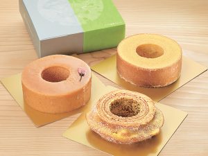 ３種のバウムクーヘン